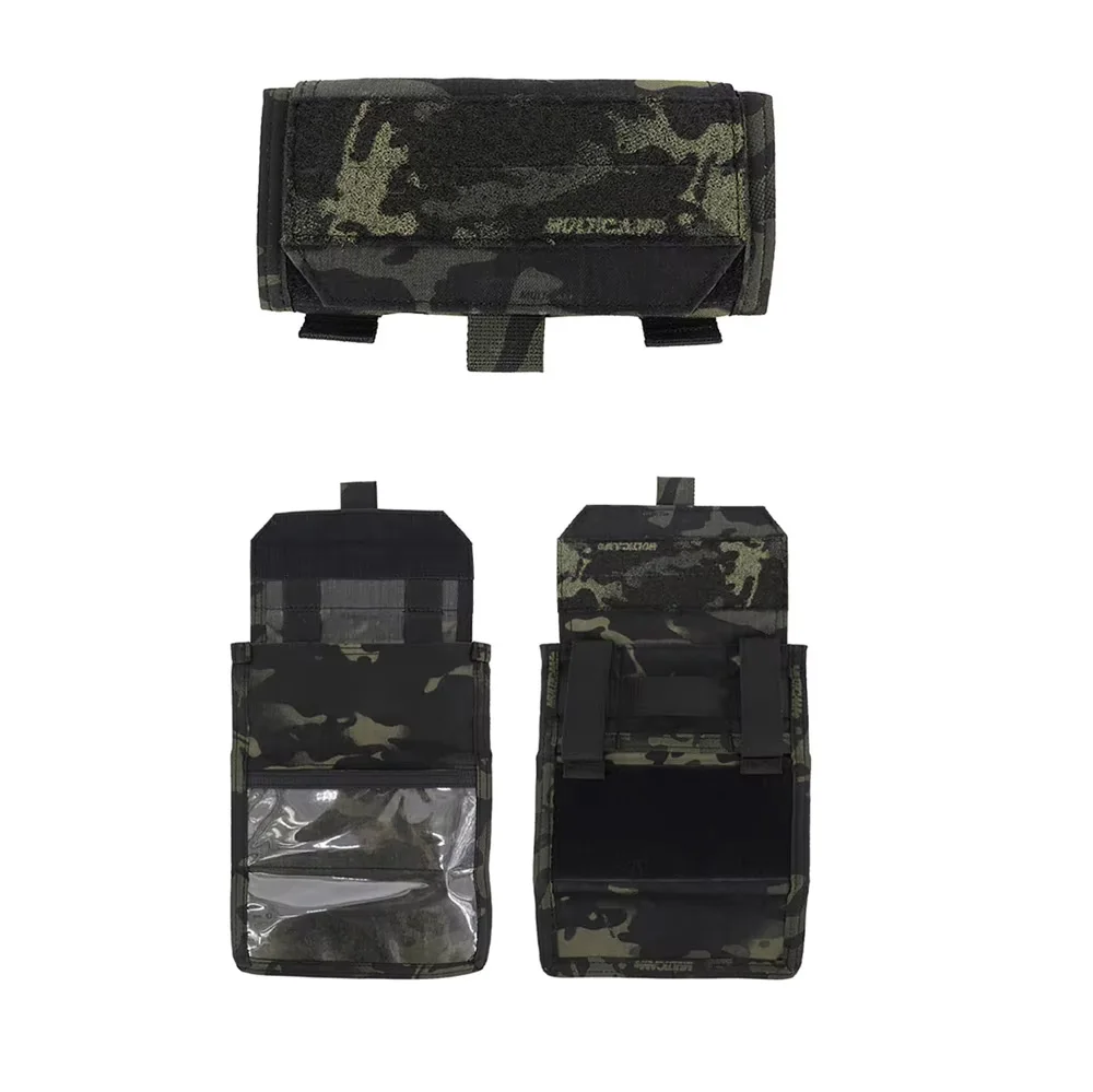 Chaleco táctico MOLLE para exteriores con bolsillos portamapas - imagen 2