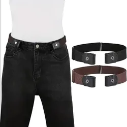 Cinturón elástico invisible hombre de alta elasticidad para jeans