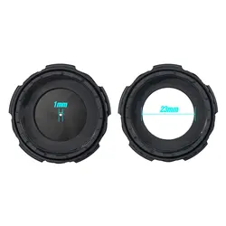 Protector de lente para visión nocturna NVG con diafragma ajustable