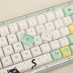 Teclas XDA PBT antidesgaste, calor y tacto mejorado para escritura