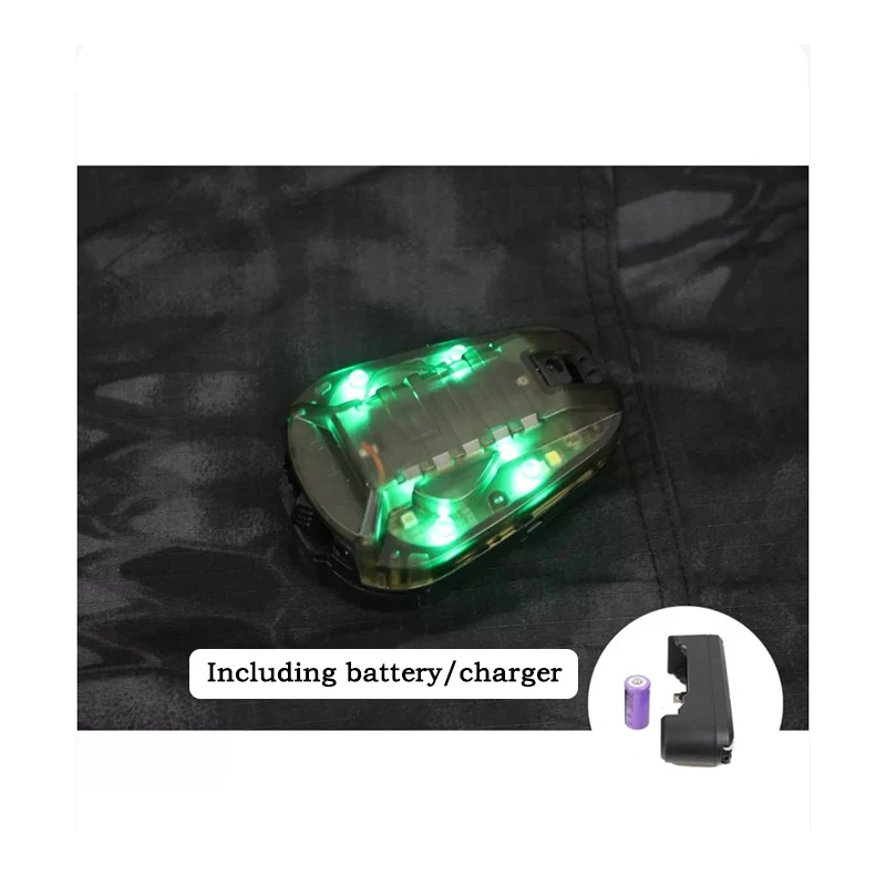 BOOIU Luz táctica infrarroja impermeable estroboscópica para casco - imagen 2