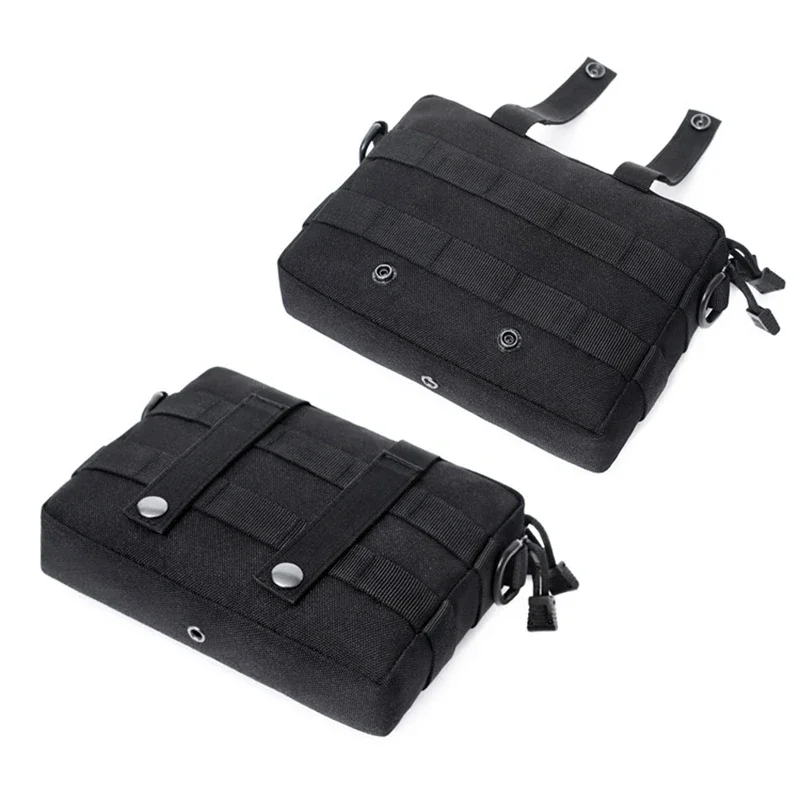 Bolsa táctica MOLLE horizontal multiusos EDC para chaleco y riñonera - imagen 5