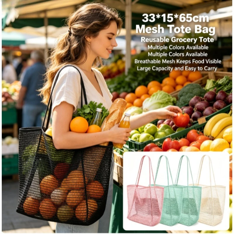 Bolsa de hombro gran capacidad estilo playero para viajes - imagen 5