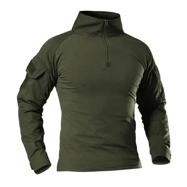 Camisa táctica camuflada de combate para hombre manga larga - imagen 2