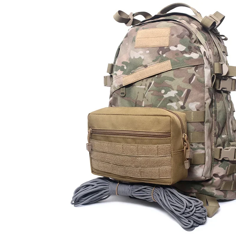 Bolsa táctica MOLLE abatible de nylon para chaleco EDC - imagen 4