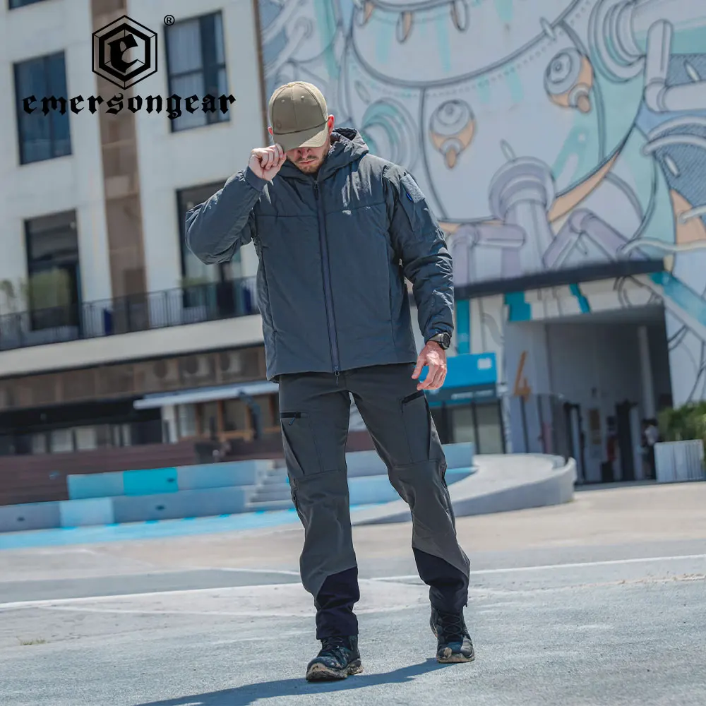 EmersonGear chaqueta táctica térmica a prueba de viento hombre