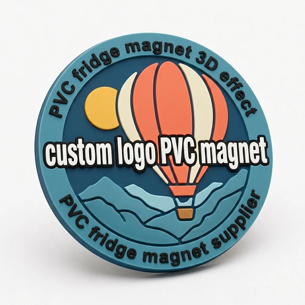 Imán decorativo PVC flexible con diseño personalizado para frigorífico