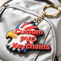Llavero PVC personalizado para mochila, llaves de coche y regalos