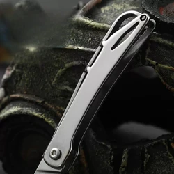 Cuchillo plegable de acero inoxidable para filetear carne y pesca