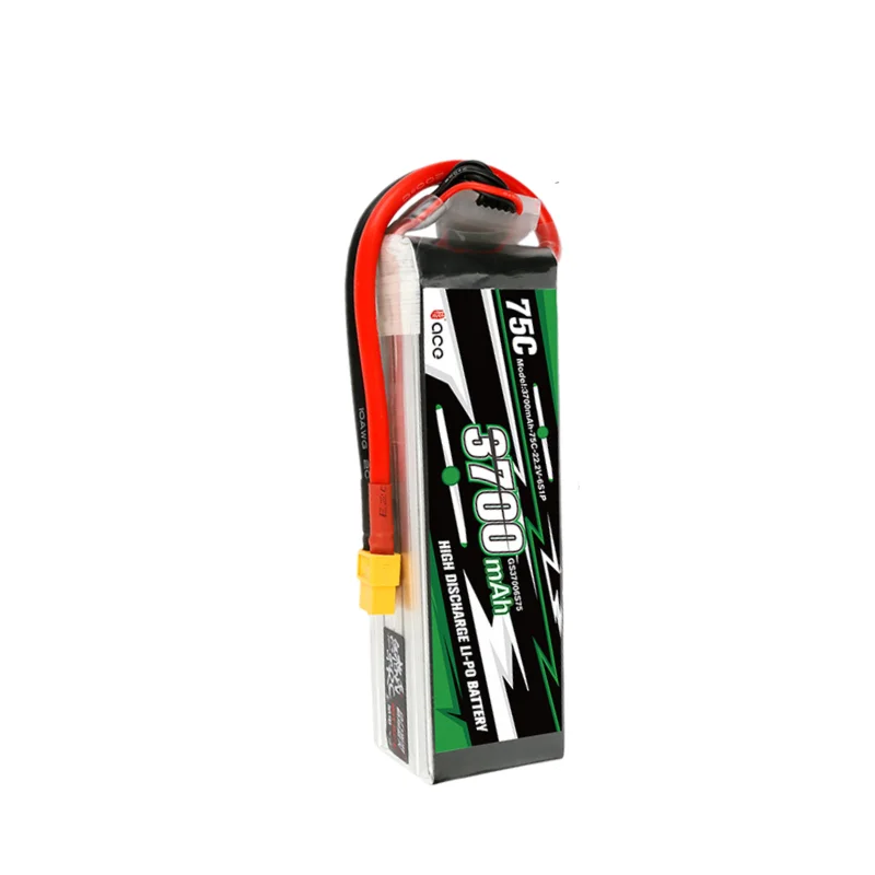 Batería LiPo Gens Ace 6S 3700 mAh 75C 22,2 V XT60 - imagen 3