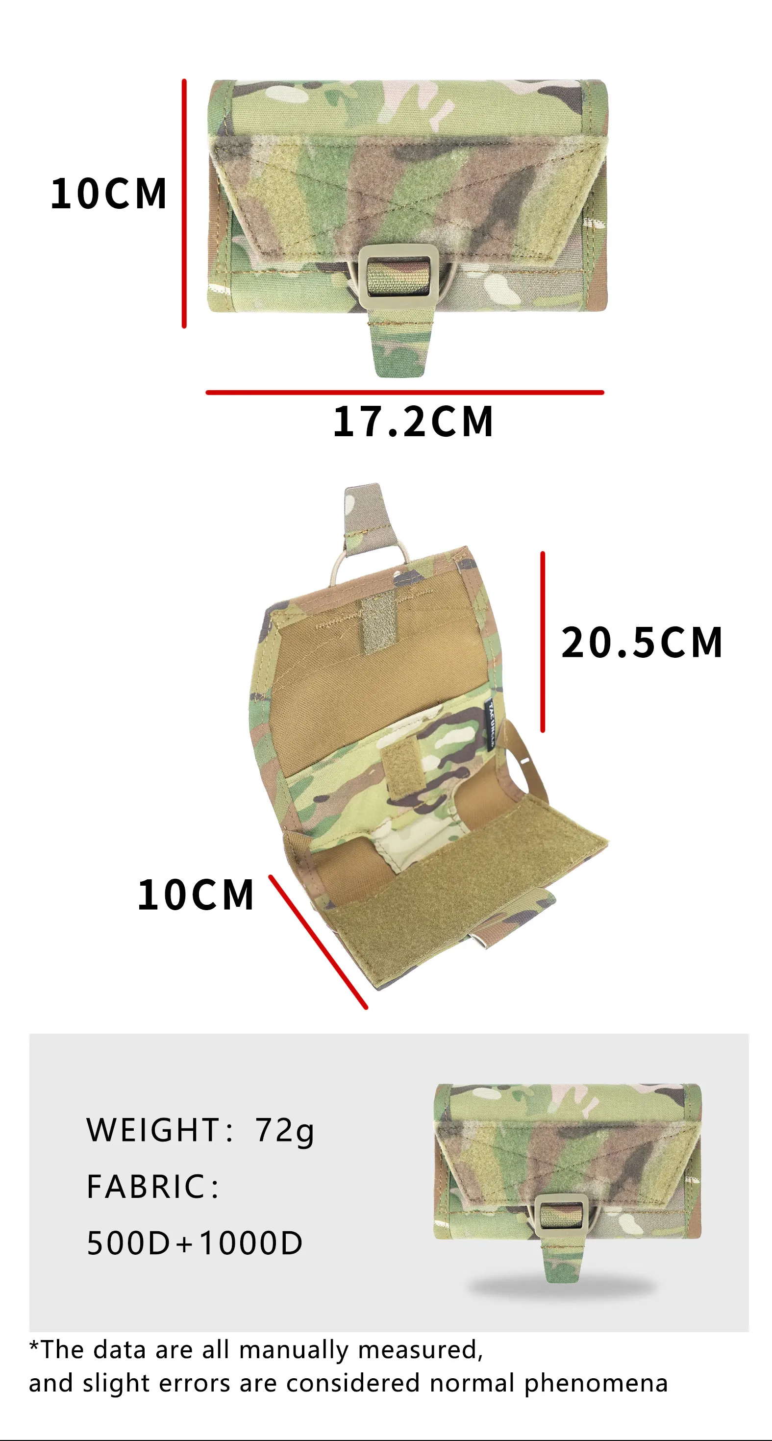 Versátil para distintos tipos de accesorios