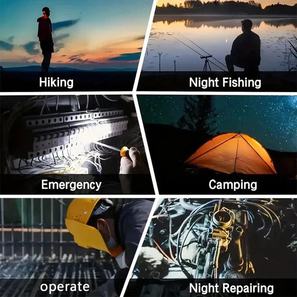 Makita foco LED de trabajo inalámbrico para acampar y pescar - imagen 5