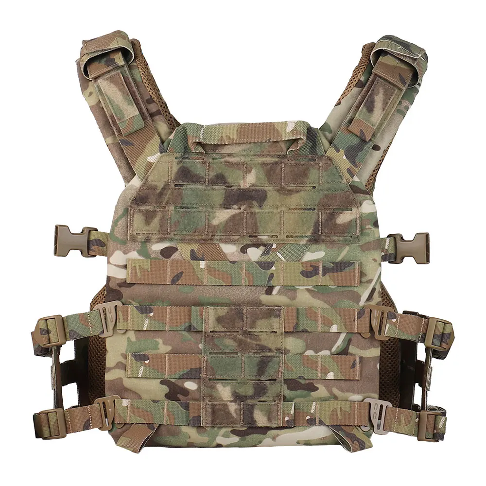 Chaleco portaplacas MOLLE ligero mesh – Airsoft y caza - imagen 2