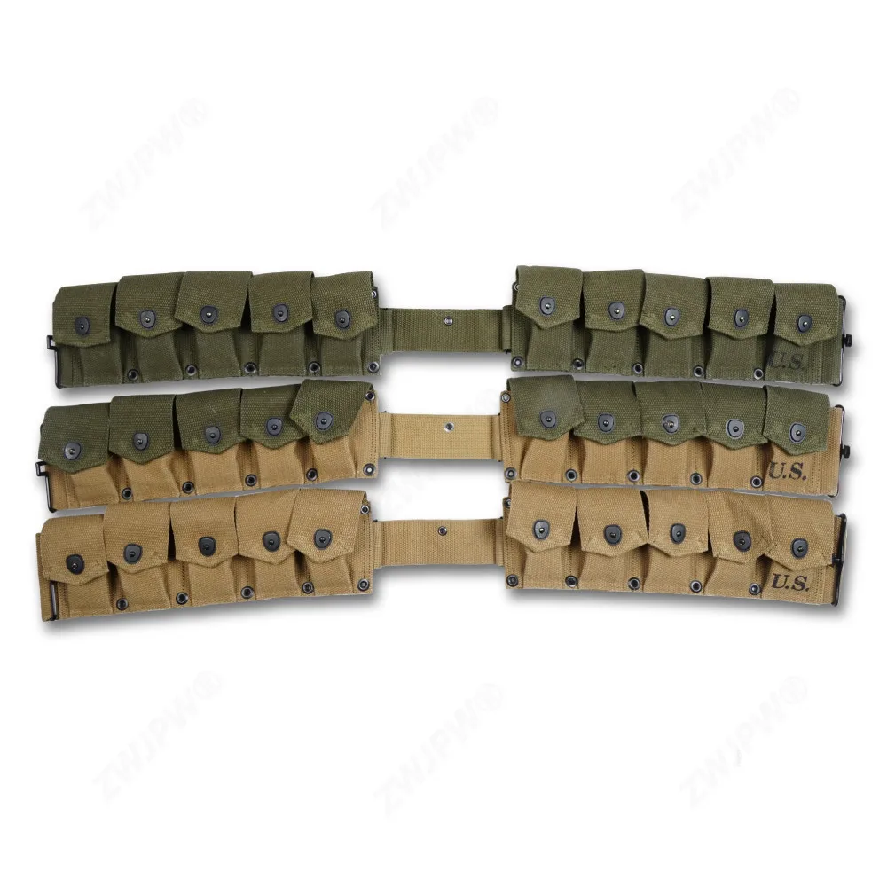 Bolsa táctica militar Guerra Mundial II Normandía vintage de campaña - imagen 2