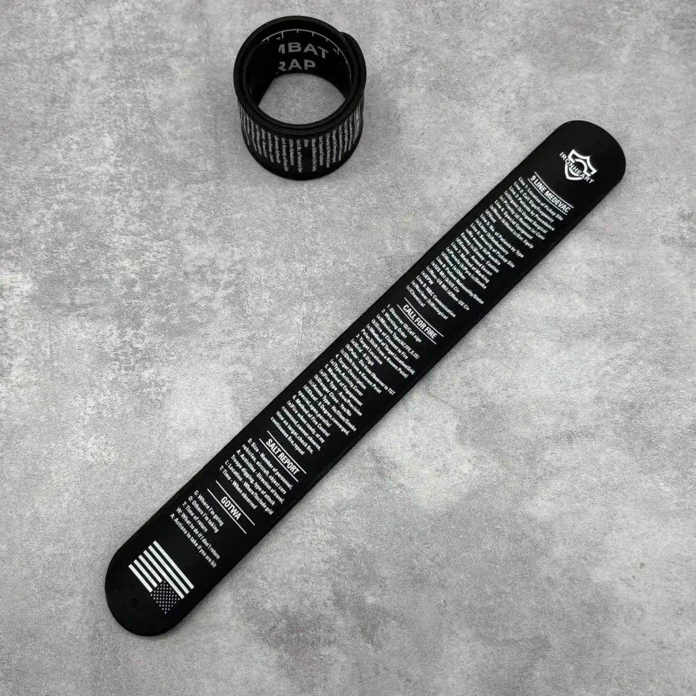 Pulsera táctica guía de emergencia para airsoft y paintball - imagen 2