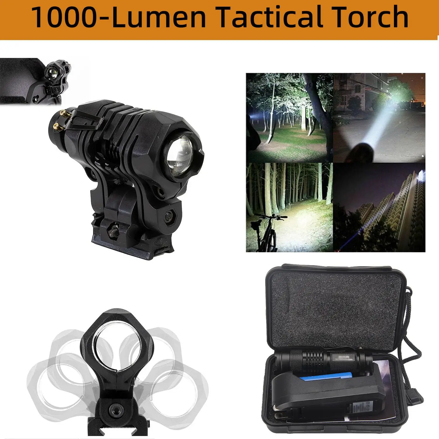 Casco táctico Airsoft rápido con linterna NVG y luz de señal - imagen 2