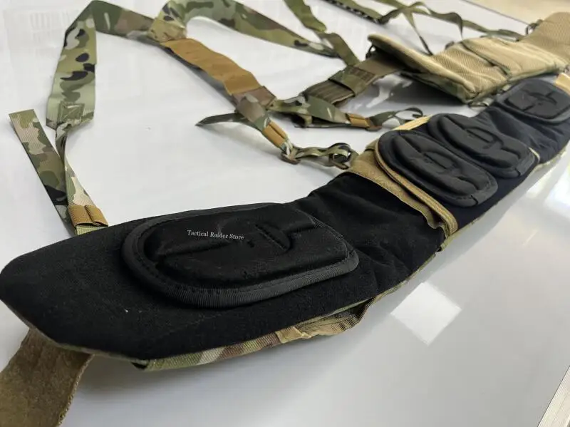 Cinturón Antibalas MOLLE de Nailon 1000D con Correas para Accesorios - imagen 3