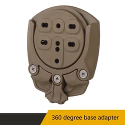 Kit de desconexión rápida Molle 360° para caza paintball airsoft