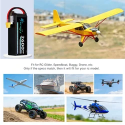 Teranty batería LiPo 4S 2600mAh 50C/100C con XT60 para RC