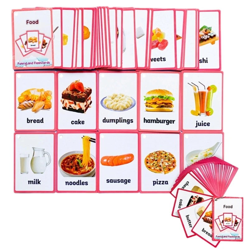 Juego tarjetas flash vocabulario infantil aprendizaje temprano - imagen 4