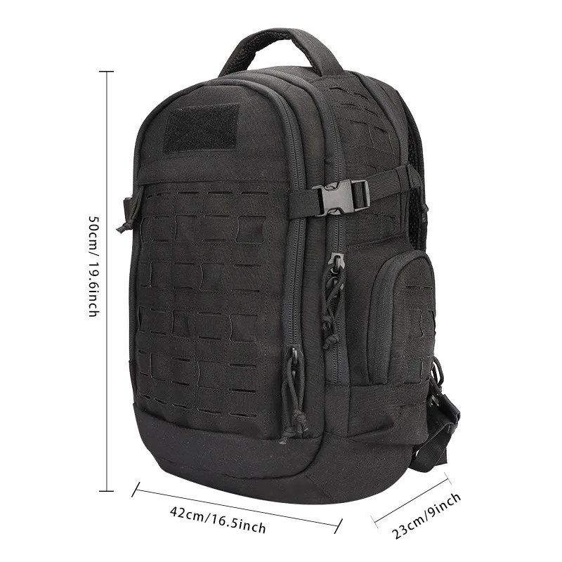 YAKEDA Mochila táctica Molle 600D nailon de asalto para exteriores - imagen 4