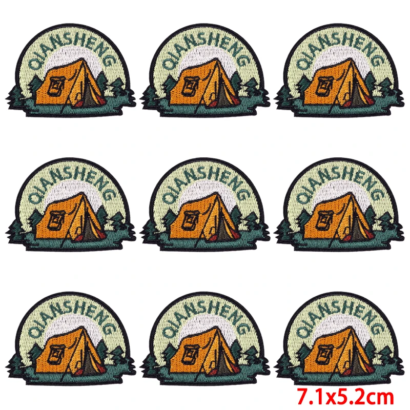 Parche termoadhesivo aventura – Insignia para ropa y mochila - imagen 5