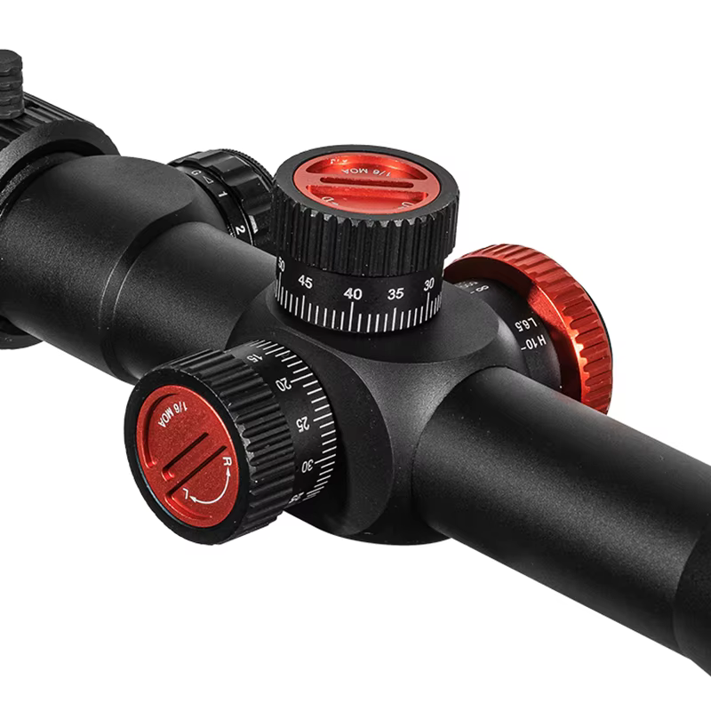 FIRE WOLF QZ 6-24x50E Mira telescópica táctica retícula roja/verde caza - imagen 3