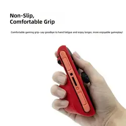 Funda de silicona antideslizante ligera ergonómica para mando Switch2