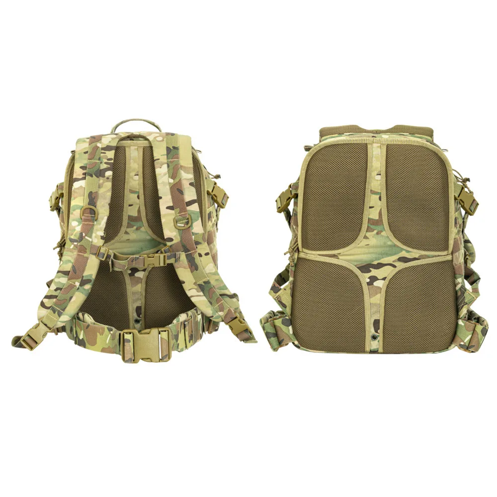 Mochila táctica impermeable nailon 500D militar MOLLE airsoft - imagen 5