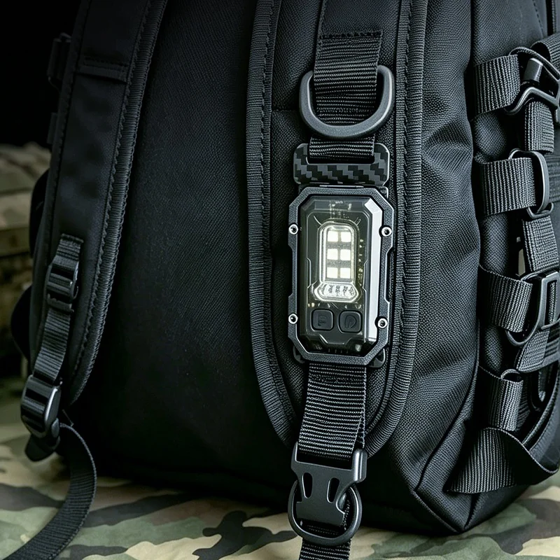 Chaleco MOLLE exteriores con placa fibra de carbono y conexión - imagen 4