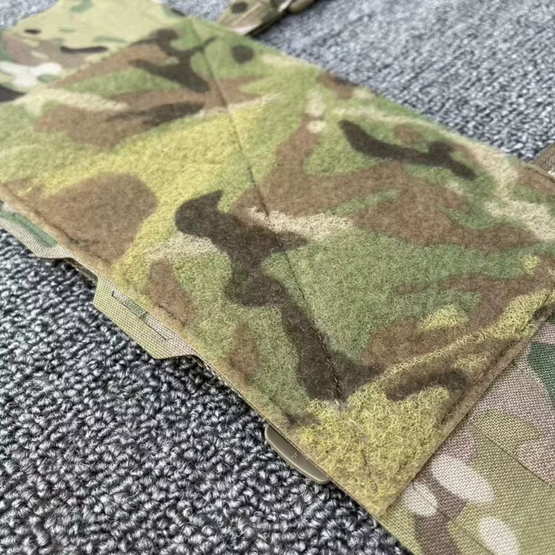 Chaleco táctico ultraligero MOLLE ajustable cortado láser camuflaje - imagen 3