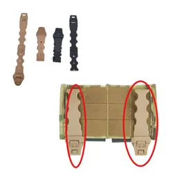 Clips MOLLE de liberación rápida de nailon para bolsa táctica