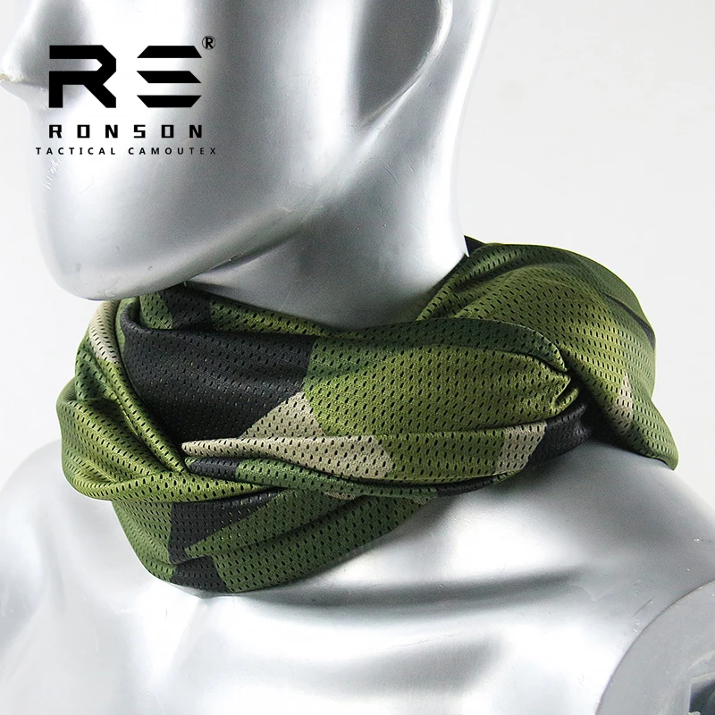 Tela M90 malla camuflaje geométrico sueco ligera resistente al sol - imagen 3