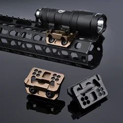 Riel táctico Thorntai Scout Offset Metal M-LOK/KeyMod para Surefire
