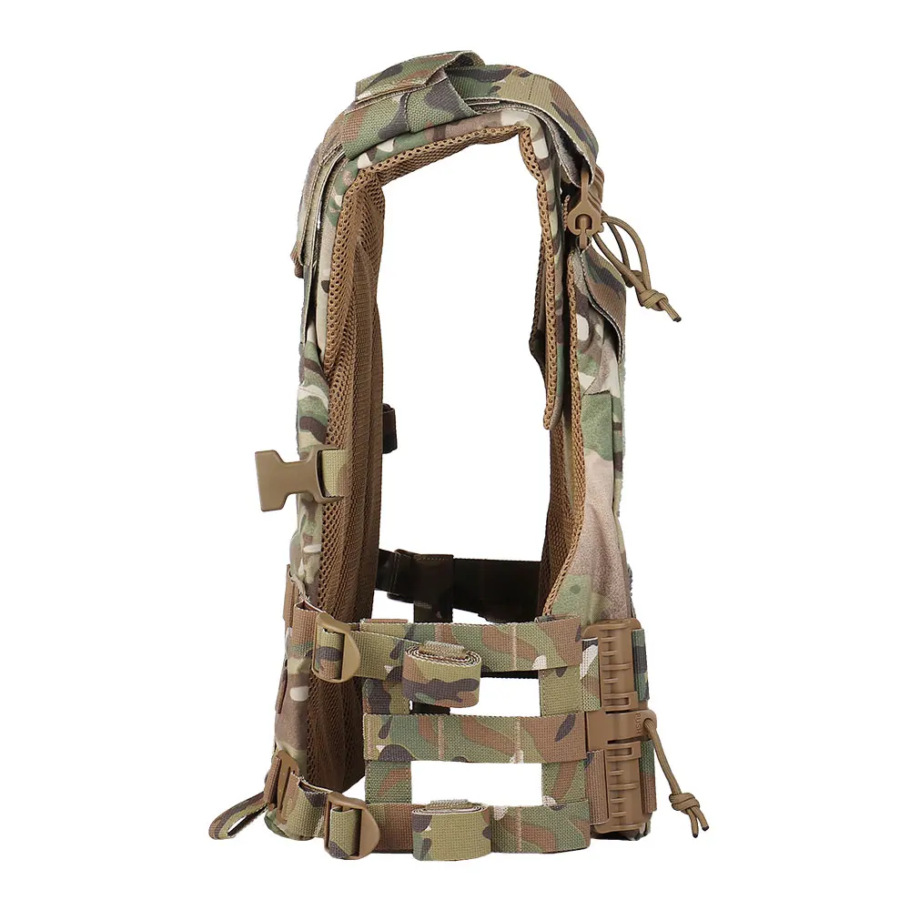 Serie K Chaleco táctico MOLLE portador de placa camuflaje ligero - imagen 5