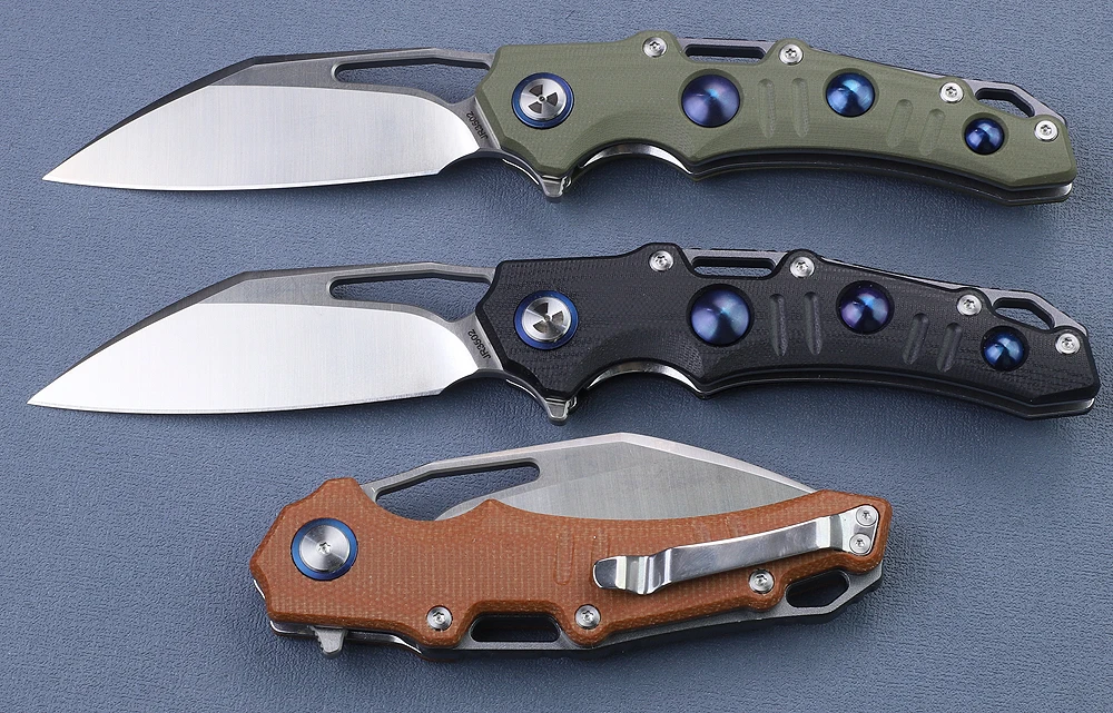 Sistema de apertura y acabados del cuchillo