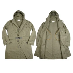 Chaqueta militar M47 vintage Segunda Guerra Mundial táctica de lona