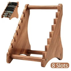 Organizador de cuchillos de madera con soporte para cocina y caza