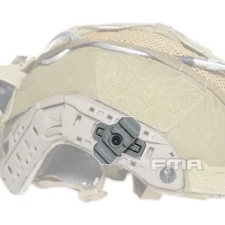Hebilla giratoria riel Picatinny para montaje en casco táctico