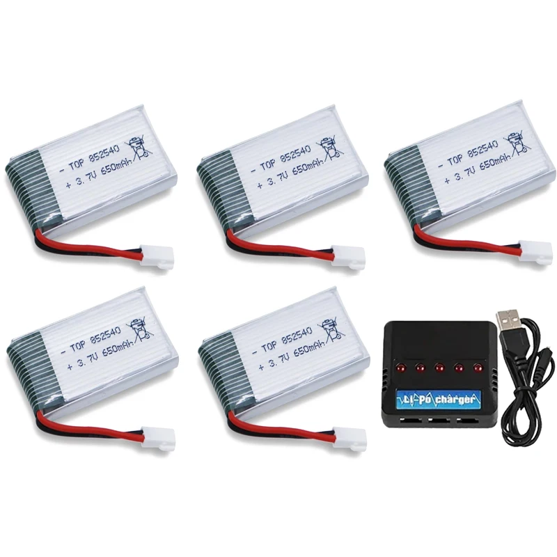 Batería LiPo 3,7V 650mAh