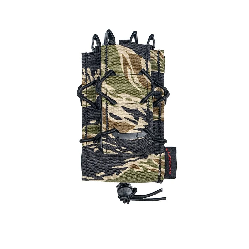 Portacargador MOLLE combinado para rifle y pistola de exteriores - imagen 2