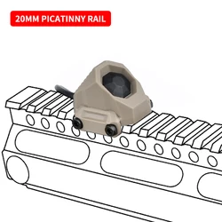 AXON SL Interruptor presión remoto para M300 M600 Airsoft