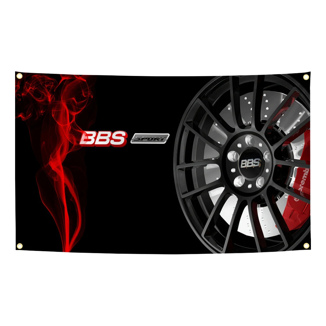 Bandera de poliéster impresión digital BBS para pared garaje - imagen 2
