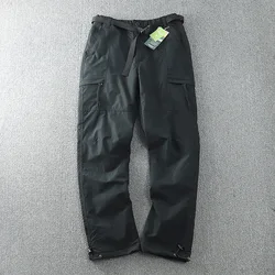 Pantalones tácticos softshell impermeable forro polar invierno