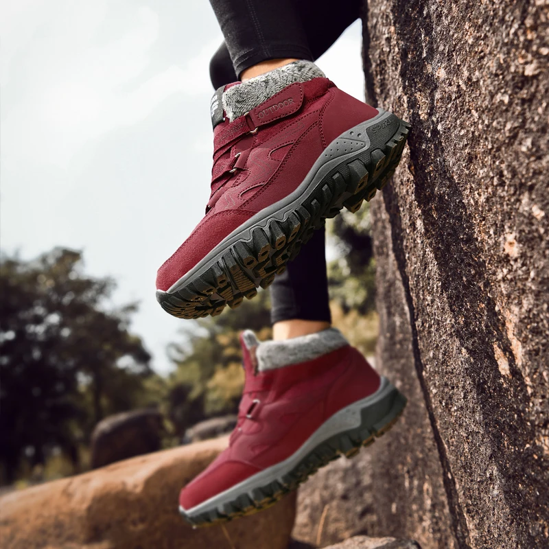 HIKEUP Alpino – Botas senderismo mujer impermeables invierno - imagen 5