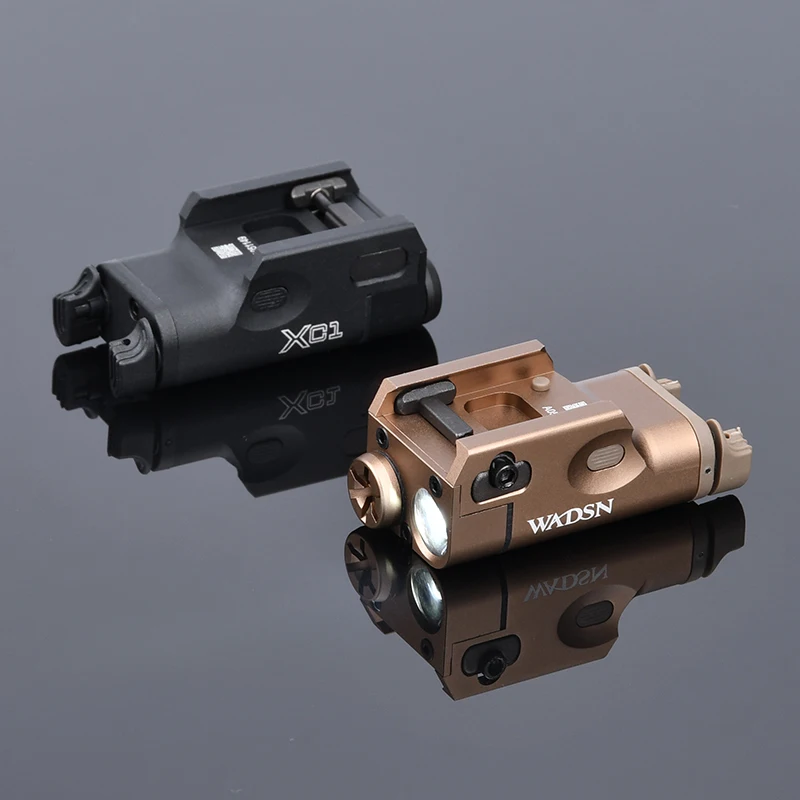 WADSN linterna táctica XC1 riel Picatinny para pistola airsoft