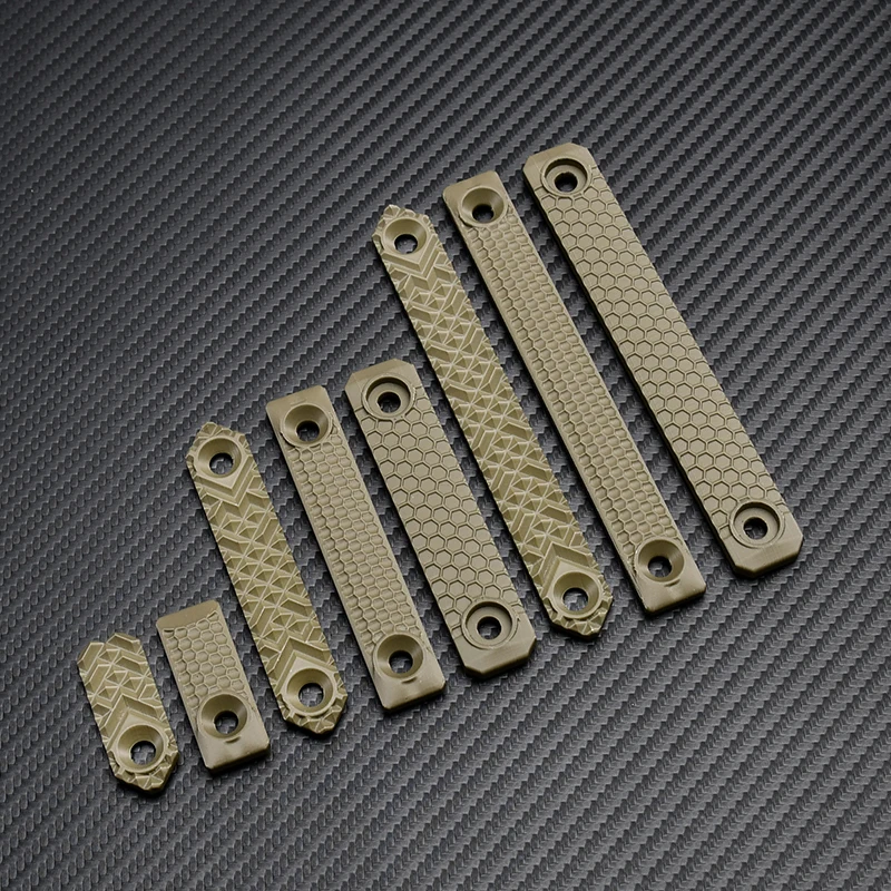 KDA Tactical WADSN cubre riel M-LOK Airsoft de nylon antideslizante - imagen 2