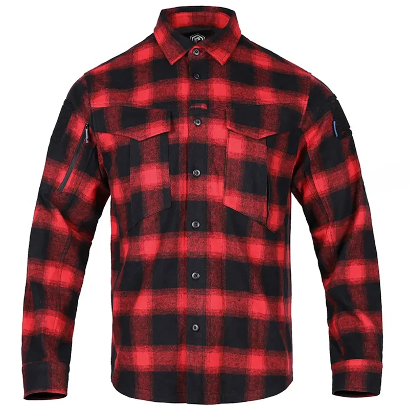 Emersongear Blue Label Longicorn camiseta táctica de franela ergonómica - imagen 5