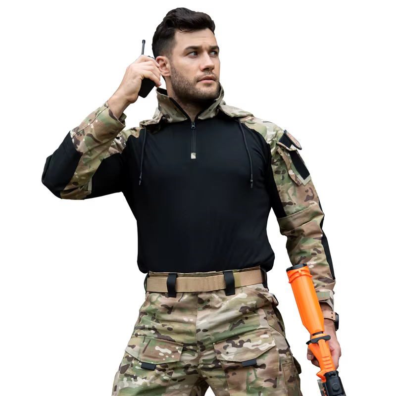 Camiseta táctica HAN WILD – Resistente para airsoft y caza - imagen 3