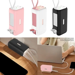Funda de silicona para batería portátil antichoque y compacta